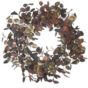 Foliage Wreath – Black and Copper 